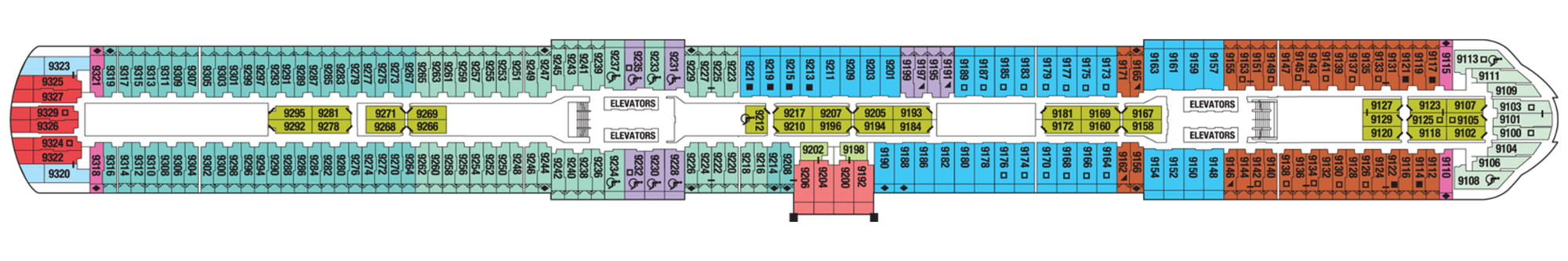 Deck 9 plan